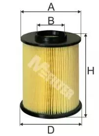 MFILTER A845 Воздушный фильтр Ford C-Max Focus , Volvo S40V50 1.6-2.0iDTDCi 04>
