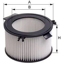 MFILTER A958 Фильтр салона VW T4 1.9DTD2.4D2.5TDi 90-04
