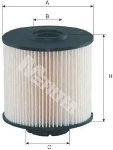 MFILTER DE631 фильтрующий элемент топлива (бп) Mercedes 811.7127158128151215 Atego OM904LA 96->