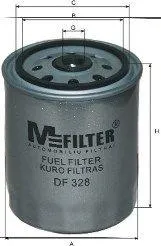 MFILTER DF328 Фильтр топливный Mercedes Sprinter 234-t W201W202W124W210W463 Vito 2.0D-3.5D 83>