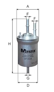 MFILTER DF3528 Фильтр топливный