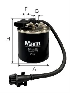 MFILTER DF3591 Фильтр топливный