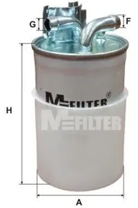 MFILTER DF692 Фильтр топливный Audi A4,A6,A8 2.5TDi & Quattro 97>, VW Passat 2.5TDi 98>