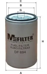 MFILTER DF694 Фильтр топливный Cummins IKARUSKOMATSU Scania GAZ