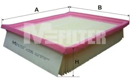 MFILTER K205 Воздушный фильтр VW Golf Vento VR6 1.4-2.81.9D 91-02