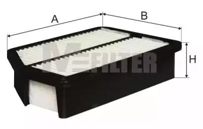 MFILTER K7002 Воздушный фильтр Kia Sportage , Hyndai ix35 2.0CRDi 10>