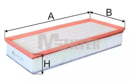 MFILTER K7072 Воздушный фильтр