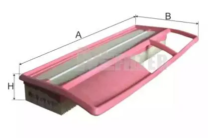 MFILTER K757 Воздушный фильтр
