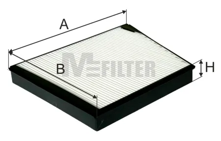 MFILTER K9027 Фильтр салона Mercedes W211 02>