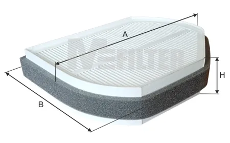 MFILTER K9032 Фильтр салона Mercedes W202W210 all