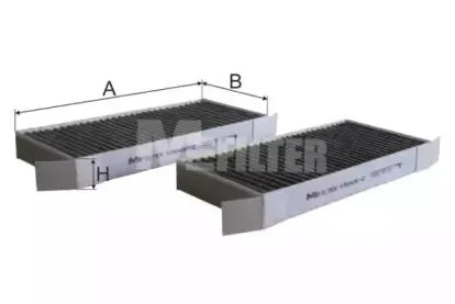 MFILTER K9043C2 Фильтр салона