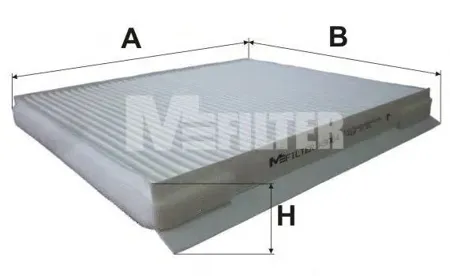 MFILTER K9064 Фильтр салона Hyundai Accent 1.4-1.6 05>
