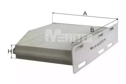 MFILTER K908 Фильтр салона Audi A3, Seat Altea, Skoda Octavia , VW Caddy Golf Touran 1.9TDi2.0TDi 03>