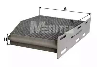 MFILTER K908C Фильтр салона угольный Audi A3, VW Golf V Touran Caddy , Skoda Octavia 03>