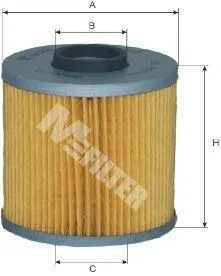 MFILTER TE602 Фильтр масляный BMW E30E34E36 1.6i1.8i 87-95