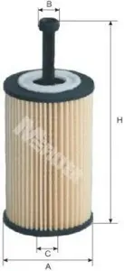 MFILTER TE614 Фильтр масляный Citroen XsaraC3, Peugeot 206306 1.41.6 97>