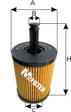 MFILTER TE621 Фильтр масляный VW Golf 4, Audi A2A3TT 2.3-3.21.2TDi-2.0TDi 97>