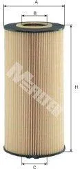 MFILTER TE640 Фильтр масляный (б) H264 D123 d4556 Omn MB Axor TravegoSetra