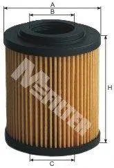MFILTER TE647 Фильтр масляный Opel Astra 1.7DTI 16V 99> Corsa 1.7DTI 16V 00>