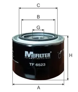 MFILTER TF6523 Фильтр маслянный