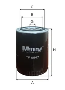 MFILTER TF6542 Фильтр масляный