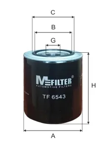 MFILTER TF6543 Фильтр масляный