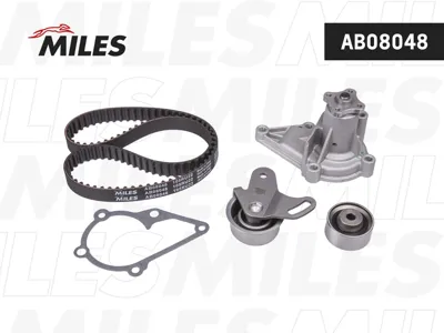 MILES AB08048 Комплект ремня ГРМ Kia Hyundai 1.41.51.6 95- (с помпой)