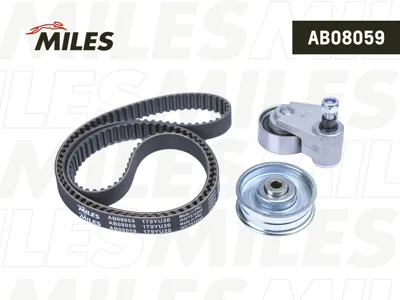 MILES AB08059 Комплект ремня ГРМ Mitsubishi Pajero Sport II (KH, KG) 3.0 4WD