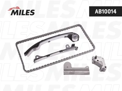 MILES AB10014 Комплект цепи ГРМ Nissan Almera N15 1.5 без звездочек