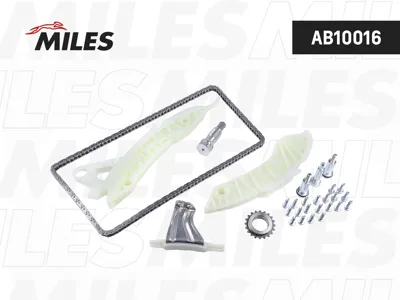 MILES AB10016 Комплект цепи ГРМ Citroen Peugeot 1.4 16V1.6 16V 07- co звездочками