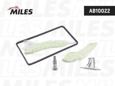MILES AB10022 Комплект цепи ГРМ Citroen Peugeot 1.4 16V1.6 16V 07- без звездочек