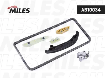 MILES AB10034 Комплект цепи ГРМ Ford Transit 2.4Di 06-12 без звездочек