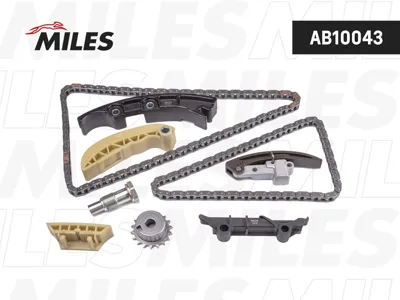 MILES AB10043 Комплект цепи ГРМ VAG 3.2 V6 99- co звездочкой