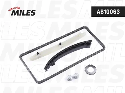 MILES AB10063 Комплект цепи ГРМ Opel Astra J Mokka 1.4T 04- co звездочками