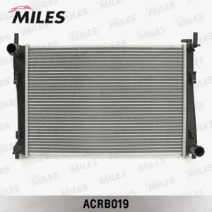 MILES ACRB019 Радиатор (паяный) Ford Fiesta Fusion 1.25-1.6 MT 01-) (NISSENS 62028A)