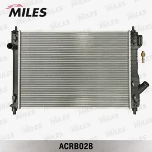 MILES ACRB028 Радиатор (паяный) Chevrolet Aveo 1.21.41.6 09-) (NISSENS 61687)