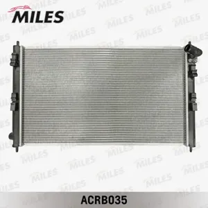 MILES ACRB035 Радиатор (паяный) Mitsubishi LANCER 1.5-2.0 08-) (NISSENS 628952)