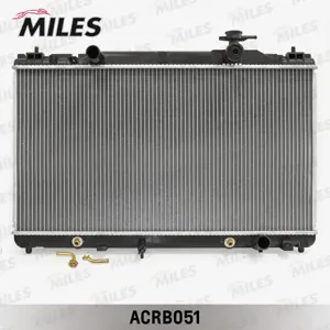 MILES ACRB051 Радиатор (паяный) Toyota Camry 2.4 01-) (NISSENS 646351)