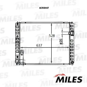 MILES ACRB447 Радиатор Infiniti FX50 AT 08-
