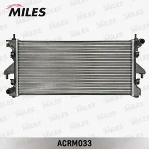 MILES ACRM033 Радиатор (мех. сборка) Citroen Jumper Peugeot Boxer 2.2HDi +AC 06-) (NISSENS 63555A)
