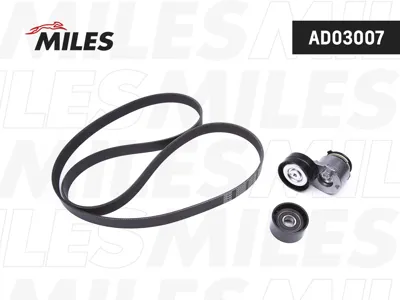 MILES AD03007 Комплект ремня приводного Renault Duster