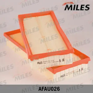 MILES AFAU026 Воздушный фильтр [ккт 2шт]