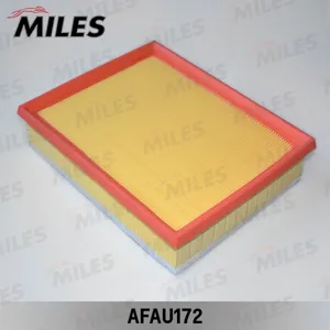 MILES AFAU172 Воздушный фильтр Renault Laguna III (FILTRON AP1354, MANN C251091) (с доп.фильтром)