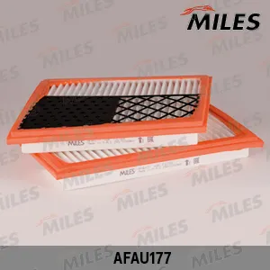 MILES AFAU177 Воздушный фильтр [ккт 2шт.] дизель