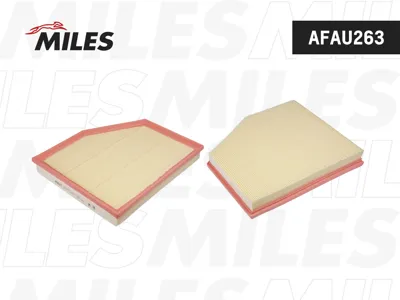 MILES AFAU263 Воздушный фильтр BMW E60 2.04.04.55.0E63 4.55.0