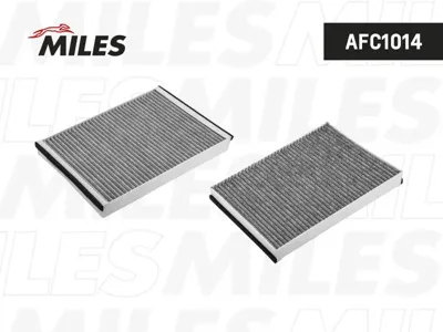 MILES AFC1014 Фильтр салона Opel Astra G (DELPHI) угольный