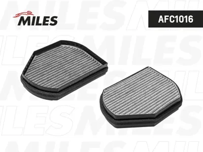 MILES AFC1016 Фильтр салона угольный Mercedes W202W210 (FILTRON K1016A, MANN CUK2897)