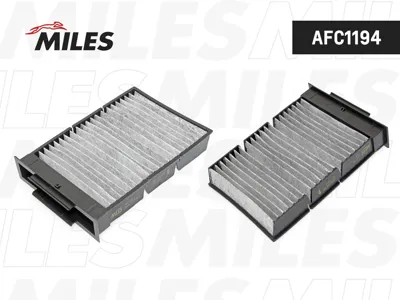 MILES AFC1194 Фильтр салона Peugeot 107 Citroen C1 Toyota AYGO угольный