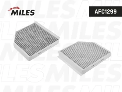 MILES AFC1299 Фильтр салона Audi A6A8 10- угольный