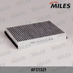 MILES AFC1321 Фильтр салона с угольный 202x260x36 Ford Focus KUGAC-MAX Volvo V40 10=>